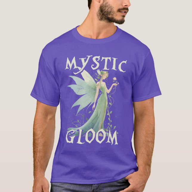 Fairycore Dark Fairy Gothic Art Mystic Gloom famil T-Shirt (Front)