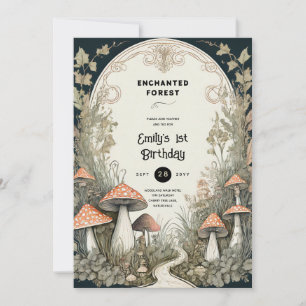 FAIRYCORE FAIRYTALE BABYSHOWER 1ST BIRTHDAY ANY INVITATION