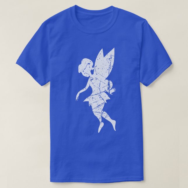 Fairycore Magical Creatures Flying Fairy Grunge Fa T-Shirt (Design Front)