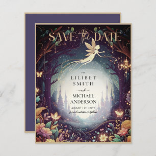 Fairycore Save the Date Fairytale Glow Up Fairy