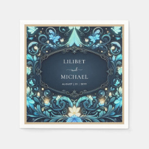 Fairycore Save the Date Fairytale Glow Up Fairy Napkin