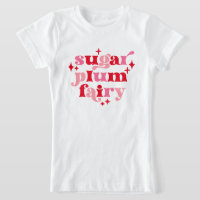 Fairycore Text Art Sugar Plum Fairy Girl's