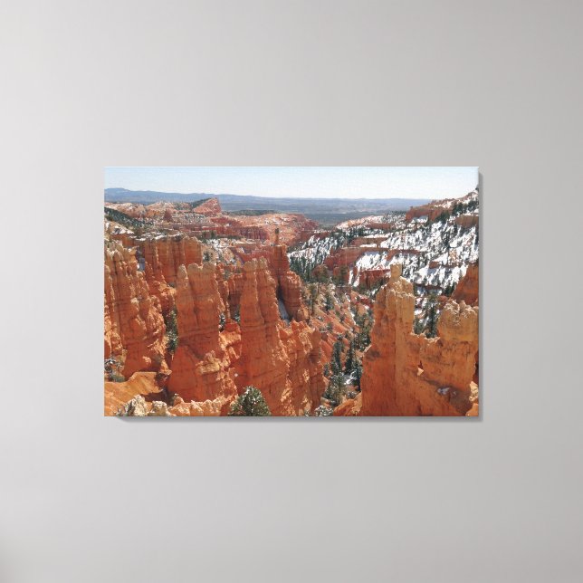 Fairyland Canyon at Bryce Canyon National Park Canvas Print (Front)