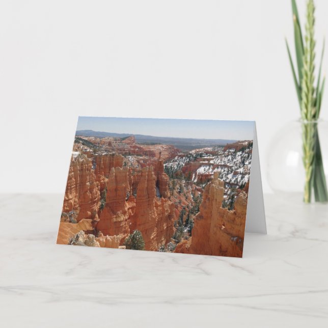 Fairyland Canyon at Bryce Canyon National Park Card (Front)