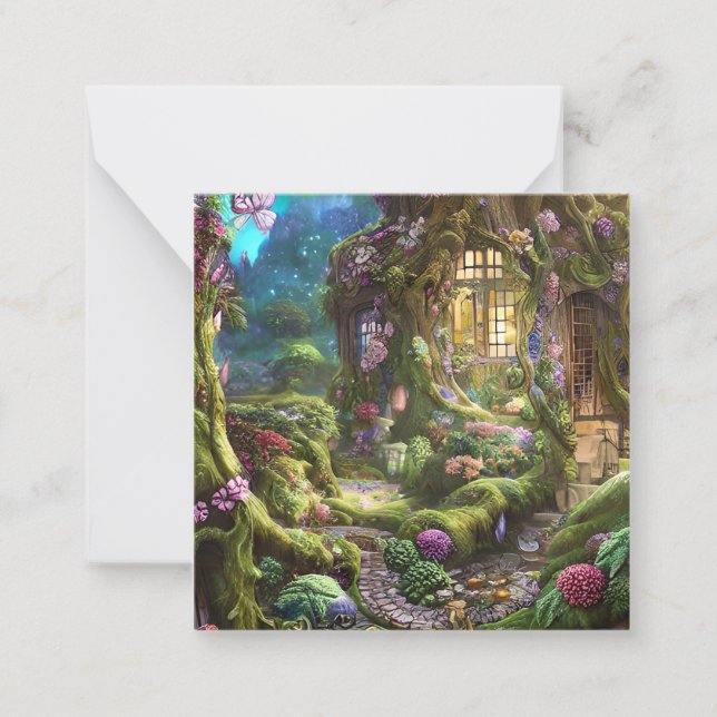 Fairyland Forest Graphic Card (Front)