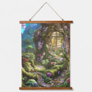 Fairyland Forest Graphic Hanging Tapestry