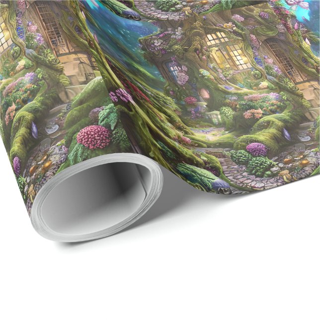 Fairyland Forest Graphic Wrapping Paper (Roll Corner)