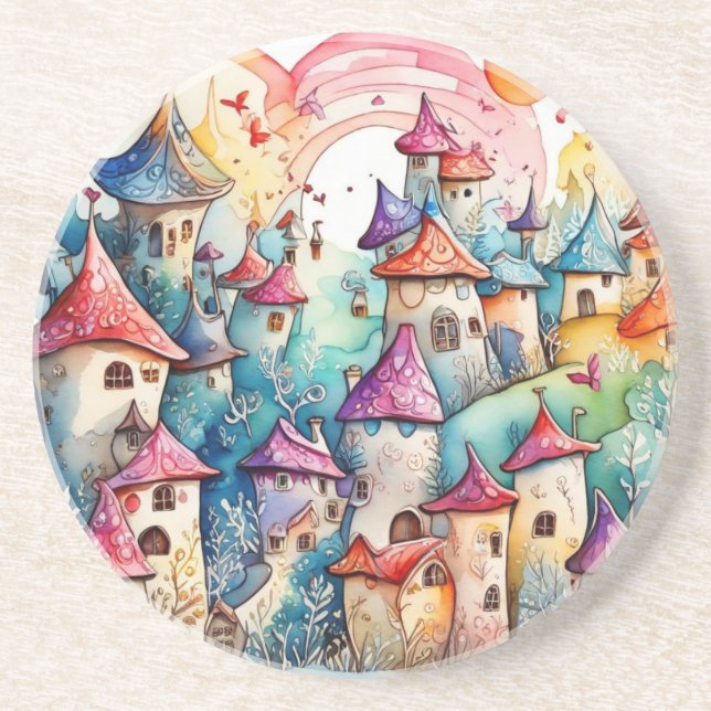 Fairyland magic castle  coaster (Front)