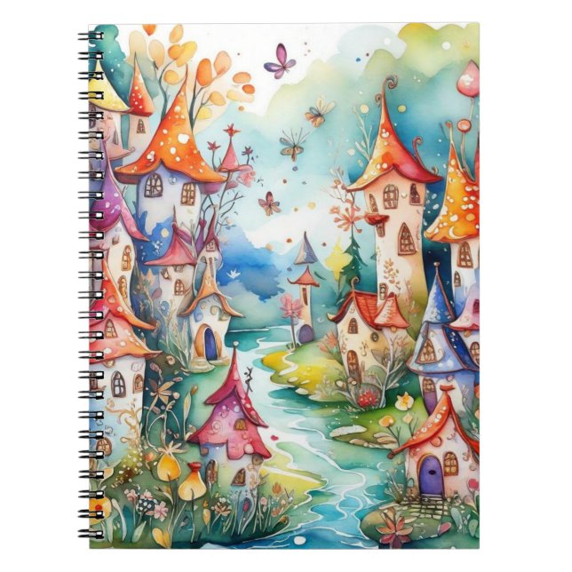Fairyland magic castle  notebook (Front)