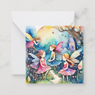 Fairyland magic fairies card