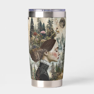 Fairyland Woodland Green Insulated Tumbler