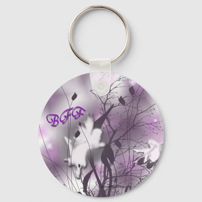 fairys best friends key ring (Front)