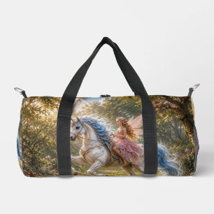Fairy's Enchanted Unicorn Ride Duffle Bag