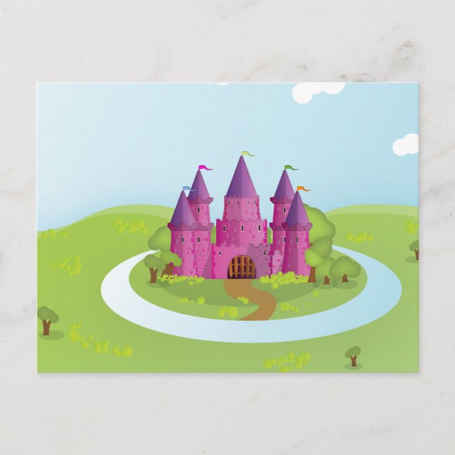 Fairytail Castle Postcard (Front)