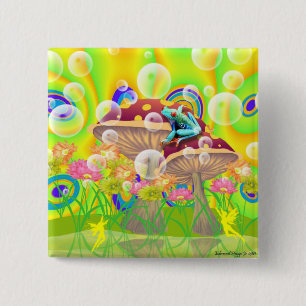 Fairytale 15 Cm Square Badge