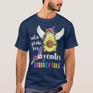 Fairytale Animal Just A Girl Who Loves Avocados An T-Shirt