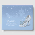 Fairytale Baby Blue Silver Cinderella Quinceañera