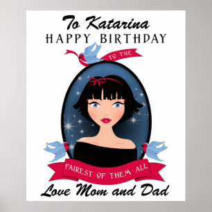 Fairytale Birthday Poster - SRF