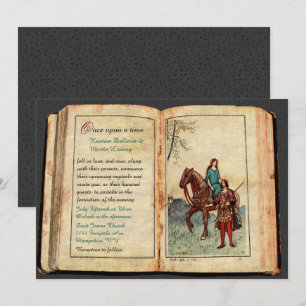 Fairytale Book Wedding  Invitation