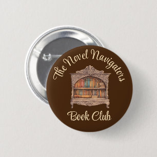 Fairytale Bookshelf 6 Cm Round Badge
