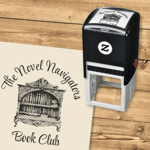Fairytale Bookshelf Self-inking Stamp