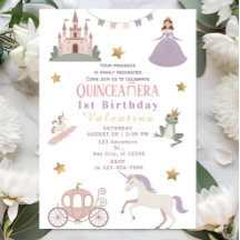 Fairytale Castle Baby Girl Birthday Party