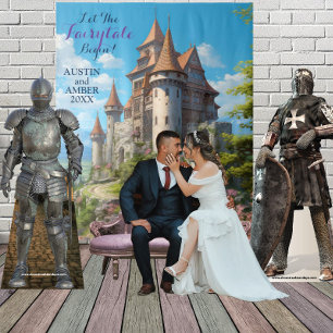 Fairytale Castle Backdrop Hanging Backdrop Tapestry