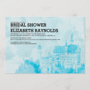 Fairytale Castle Bridal Shower Invitations