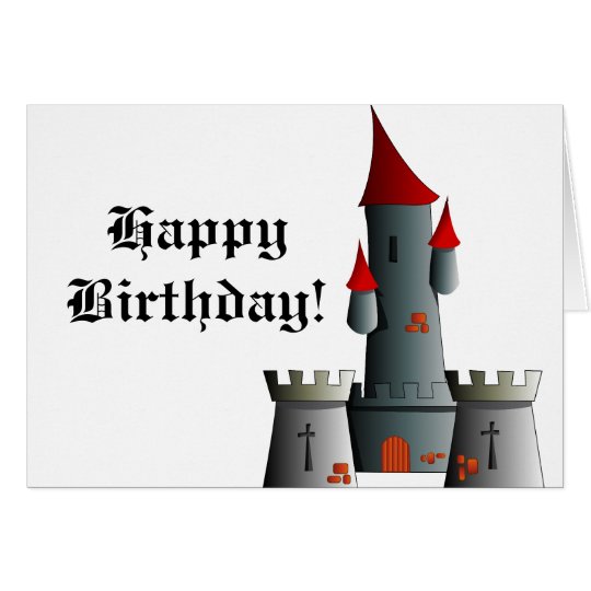 Fairytale Castle Card