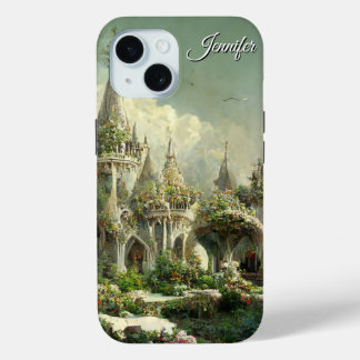 Fairytale Castle Custom iPhone 15 Case