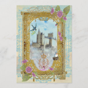 Fairytale Castle In The Mists Invitations