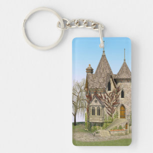 Fairytale Castle Key Ring