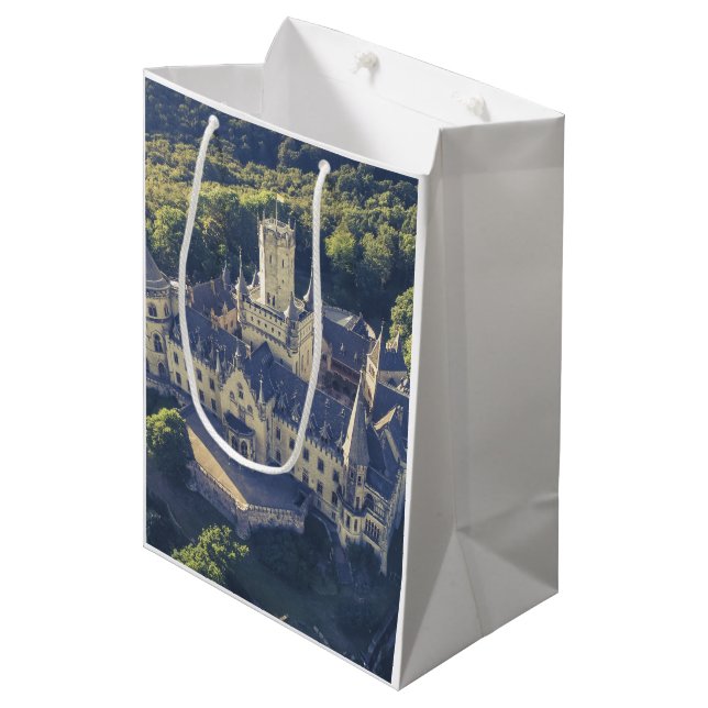 Fairytale Castle Medium Gift Bag (Front Angled)