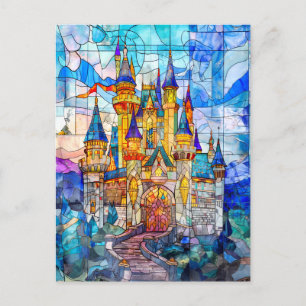 Fairytale Castle with Many Towers Postcard