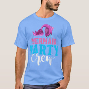 Fairytale Fantasy Creature Mermaid Party Crew Merm T-Shirt