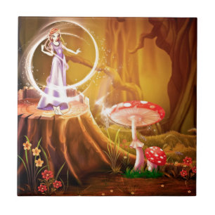 Fairytale Fantasy Destiny Whimsical Dreams Tile