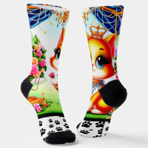 Fairytale Feline Socks