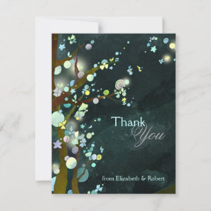 Fairytale Forest Wedding Thank You Card