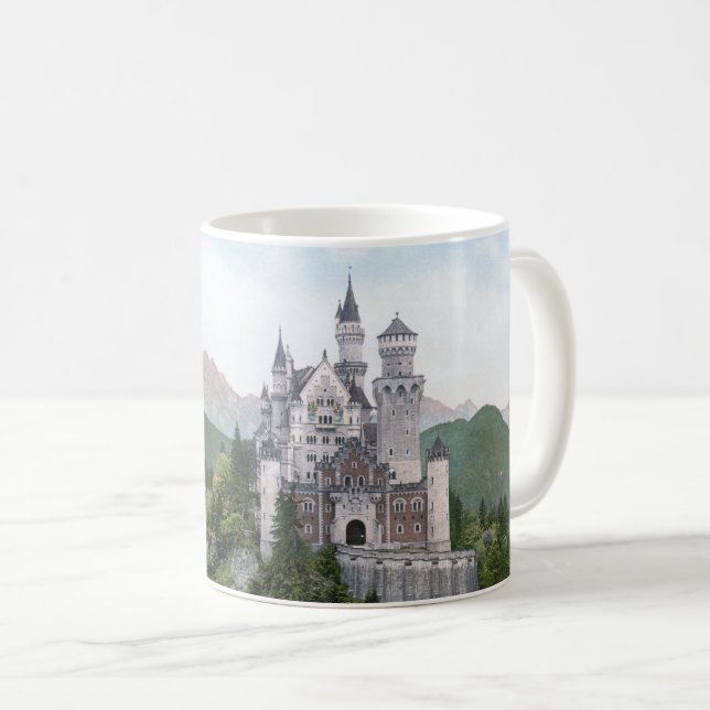 Fairytale German Castle Coffee Mug (Front Right)