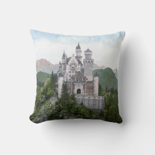 Fairytale German Castle Cushion