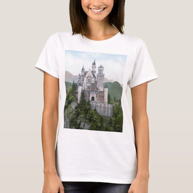 Fairytale German Castle T-Shirt (Front)