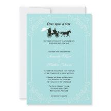 Fairytale Horse and Carriage Wedding Invitations