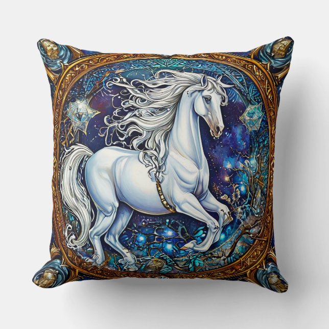 Fairytale Horse Cushion (Front)