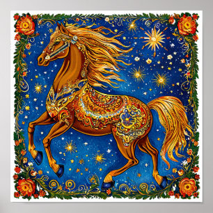 Fairytale Horse Poster