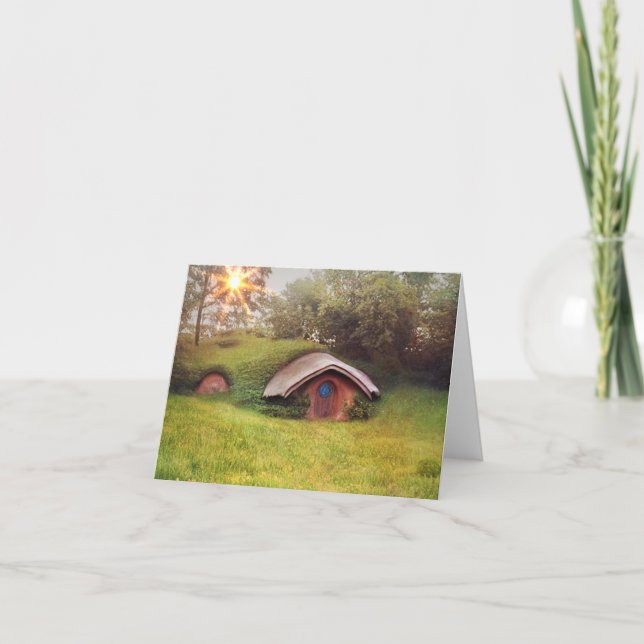 Fairytale House Thank You Card (Front)