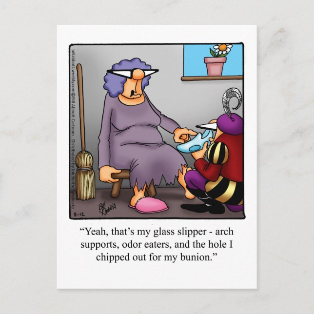Fairytale Humour Postcard (Front)