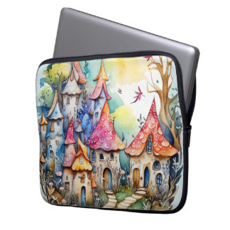 Fairytale in the fairyland Wrapping Paper Laptop Sleeve