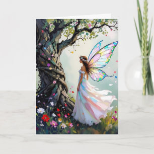 Fairytale Inspired Personalised Birthday Card