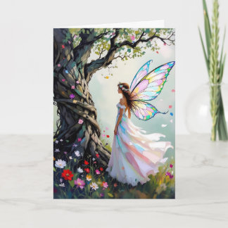 Fairytale Inspired Personalised Birthday Card