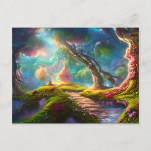 Fairytale Landscape Postcard